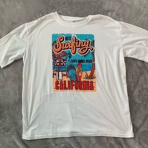 Large Cali Surfing tee